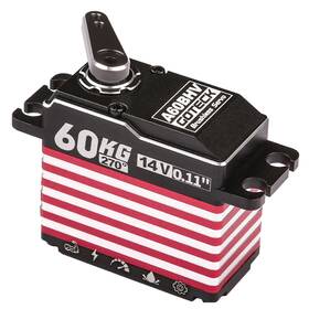 Dysrc A60bhv Goteck 60kg Brushless Digital Servo High Voltage 14v Full Metal Gear Waterpro