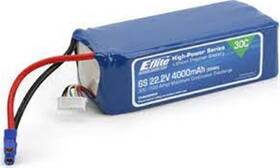 Eflb40006s30 E-flite 4000mah 6s 22.2v 30c Lipo 12aw