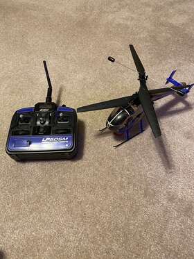 Eflh2080 E-flite Blade Cx3 Helicopter With Extras
