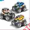 Ec10414-blue Microgear 1 24 Rc Full Function Monster Truck Blue