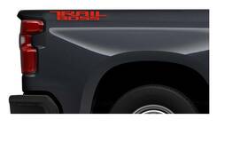 Emblemsplus 55261921r Chevy Silverado Red Trail Boss Z71 Rst Ltz Bedside Decals 2019-2026 Set Of 2