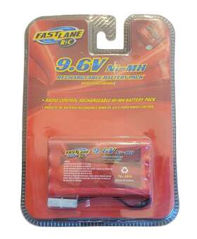 95916 Fast Lane Rc 9.6v Radio Control Rechargeable Nimh Battery Pack