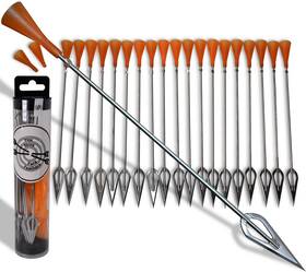 Fins Skins Furs And Feathers 860008228703 Fsff .625 Blowgun Darts Whisper Razor Dart Widest Sharpest Broadhead 2