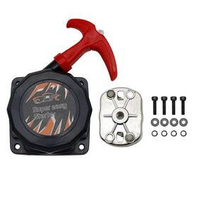 Flmlf Fl670672r 45cc Engine Super Easy Pull Start With Starter Dial Red For 1/5 Rovan L
