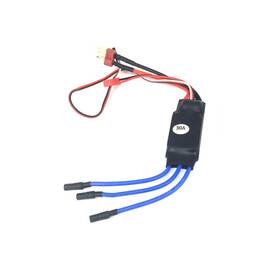 B0741b3rt5 Fly Rc 30a Esc Motor Brushless Speed Controller For Helicopter Airplane Multir