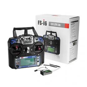 Fs-ia6b Flysky 983537 Fs-i6 2.4g 6ch Afhds Rc Radio Transmitter With Receiver For Fp
