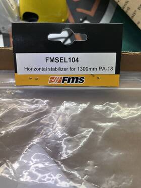 Fmsel104 Fms 1300mm Pa-18 Horizontal Stabilizer Set