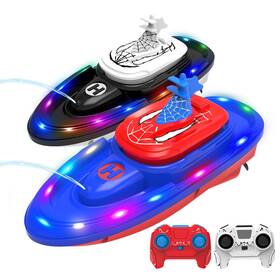 H161 Fromeasy Spider-shaped Remote Control Boat For Pool Rc Boats 2-pack Summer Toys With