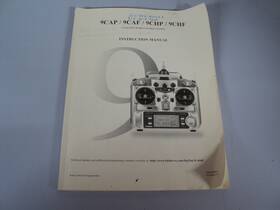9chf Futaba 9cap 9caf 9chp R/c Airpane Transmitter Manual Only