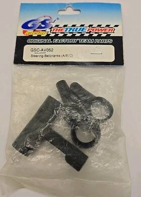 Gsc-av052 G&s Gs Racing Steering Bellcranks A/b/c 1/8 Scale Nitro Buggy Avenger