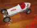 Gas Ed2 Powered Race Stamp Toy Mercury 1930s Indianapolis Car Huge