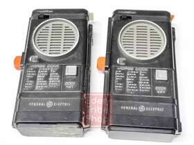 3-5952c General Electric Vintage Ge Model 2 Walkie-talkie Morse Code Untested
