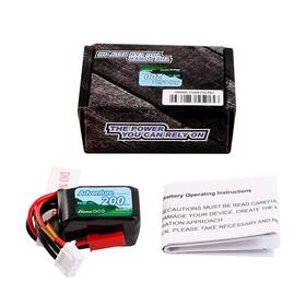 Gea2003s30jst Gens Ace 200mah 3s 11.1v 30c Lipo Battery Pack With Jst Plug