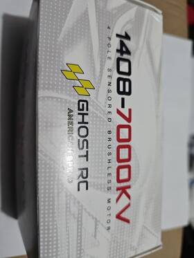 Gos060011600 Ghost Rc V2 1408 4-pole No Prep Drag 7000kv Adjustable Endbell Sens