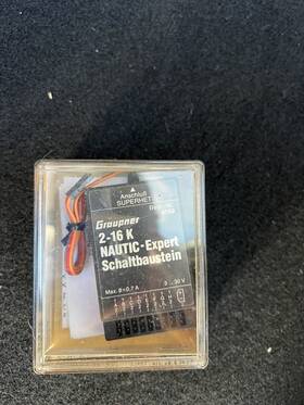 2-16-kanal Graupner Modelisme 2-16-kanal- Nautic Expert Schaltbaustein N 4159 Ne