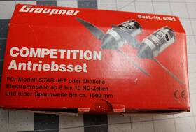 6083 Graupner Vintage Starjet Airplane Competition 480 Motor Cam Speed Prop