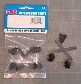 Spn009 Gws Gw/spn009 2-blade Rubber Spinner - 4 In Original Package Extra