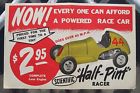 Half-pint Racer Scientific 1950s Gas Engine Tether Car Hobby Store Display Poster
