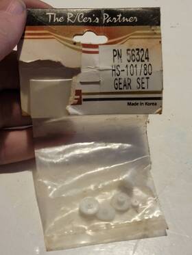 Hs-101 Hi-tec 56324 Hitec Servo Gear Set Hs-80 Nos Nip Rc