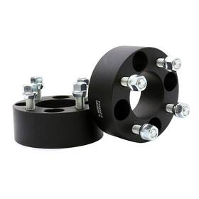 128-0007 Hicks 4x4 Inch Wheel Spacers 2 Thick Spacer Adapters 68.5mm Hub Bore With