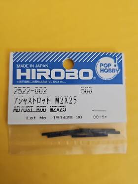 Hbo2522-002 Hirobo Adjustable Rod M2x25 - Hbo 2522-002