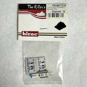 Pn-6677216 Hitec 72mhz Dual Conversion Receiver Xtal Channel 16 New