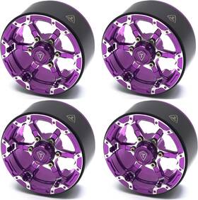 Hobby 711181621662 1.9 Beadlock Wheels Six-spoke Amazing Look Top-notch Aluminum Durable Crawl