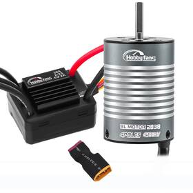 4500kv Hobby Fans Hf-144 Brushless 2838 Motor And 30a Waterproof Esc For Traxxas E-rev
