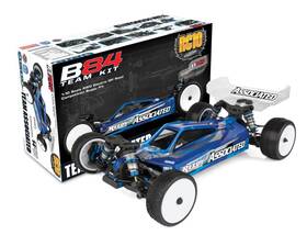 Asc90050 Hobby Recreation People 784695900455 Team Associated Rc10b84 1/10 4wd Off-road Electric Buggy Kit Carpet B