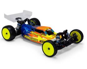 Jco0616 Hobby Recreation People 845937030672 Jconcepts Rc10 B7/b7d Inch P2 Body With Turf Wing Clear
