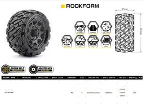 Jko3103cbmsgnb3 Hobby Recreation People Powerhobby Jetko Phb2703cbmsgn 1/10 2.8 St Rockform Belted Tires 2 With Remova