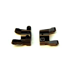 Stc42062cbr Hobby Recreation People Strc Black Cnc Machined Brass Front C-hub Carriers For Associated E