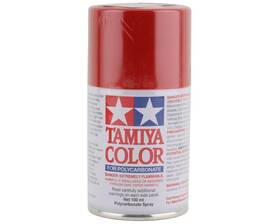 Tam86060 Hobby Recreation People Tamiya Ps-60 Bright Mica Red Lexan Spray Paint 100ml