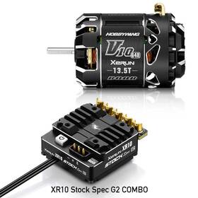 Hwi38020378 Hobbywing North America 088718516884 Xerun Xr10 Stock Spec G2 Esc Combo 2s - G4r-17.5t 2