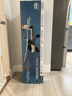 Hbz385001 Hobbyzone Hobby Zone Air Scout Plane Opened Never Used