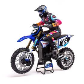 Los06000t2 Horizon Hobby 605482170472 Losi 1/4 Promoto-mx Motorcycle Rtr Club Mx Dirt Bike Pm-mx Blue
