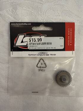 Los362012 Horizon Hobby 605482171479 Losi Aluminum Compound Gear Pm-mx