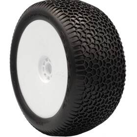 Aka14130crw Horizon Hobby Aka 1 8 Truggy Evo Scribble Pre-mounted White Clay 2