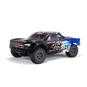 Ara4303v3t1 Horizon Hobby Arrma Rc Truck 1/10 Senton 4x4 V3 3s Blx Brushless Short Course Rtr Blue