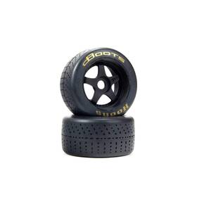 Horizon Hobby Ara550085 Dboots Hoons 53/107 2.9 Pre-mounted Belted Tires Gold 17mm Hex 5-spoke 2