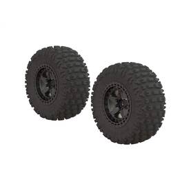 Ara550087 Horizon Hobby Arrma Dboots Ftfortress Scft Tire Set Glued Gun Metal 2