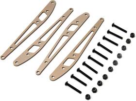 Axi334000 Horizon Hobby Axial Lower Link Plate Rear 4 Rbx10