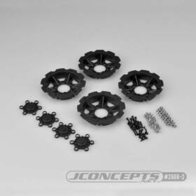 Jco26682 Horizon Hobby Jconcepts Tracker Wheel Discs Fits Dragon Wheels Black