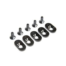 Los252101 Horizon Hobby Losi Engine Mount Insert And Screws Black 19t 5 5ive-t 2.0