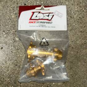 Los362004 Horizon Hobby Losi Aluminum Hub Set Machined Gold Promoto-mx Pm-mx