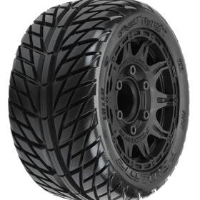 Pro1016110 Horizon Hobby Proline Street Fighter Lp 2.8 Mounted Raid Black 12mm 6x30 Font Rear