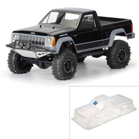 Pro336200 Horizon Hobby Proline Jeep Comanche Full Bed Clear Body 12.3 Wheel Base Crawler