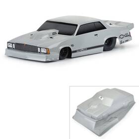Pro354914 Horizon Hobby Pro-line 1978 Chevrolet Malibu Drag Racing Body Gray Proline