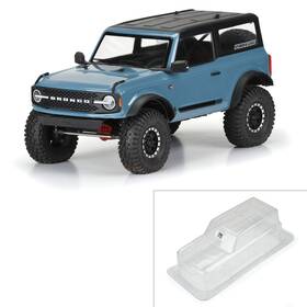 Pro356900 Horizon Hobby 1/10 2021 Ford Bronco Clear Body Set 11.4 Inch Wheelbase Crawlers
