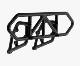 Rpm81002 Horizon Hobby Rpm Rear Bumper For Traxxas Slash 2wd Black